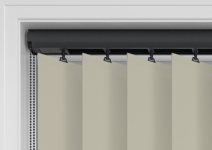 Palermo (Blackout), Dusted Brown - Vertical Blind - Image 14